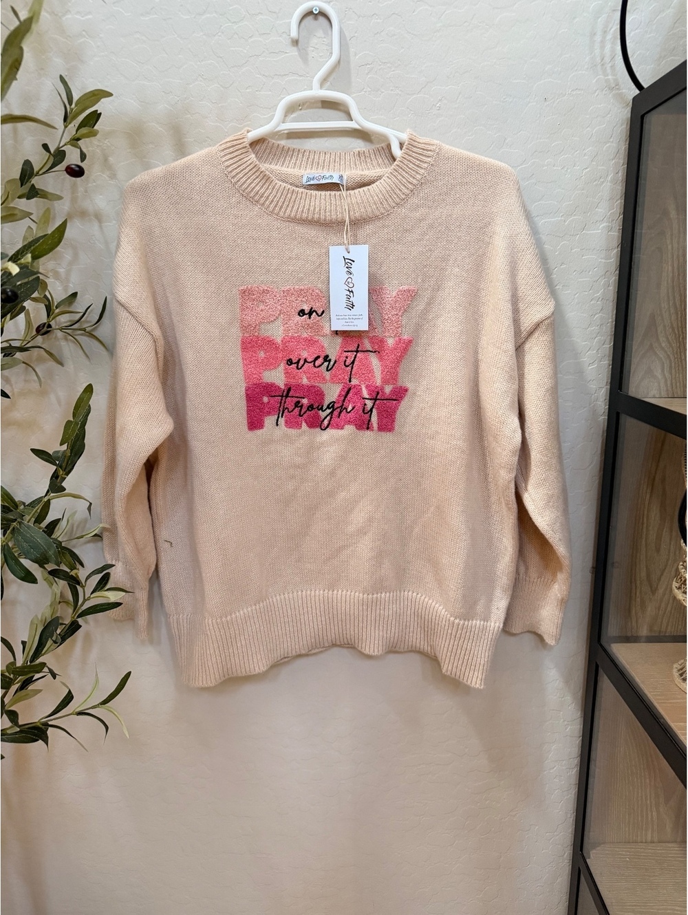Love in Faith Pullover Sweater